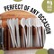 Trendables Disposable Silverware Set - Wedding Plastic Cutlery Dinnerware - Includes modern Forks, Plastic Spoons, disposable Knives - reflective Plastic Utensils Party Set